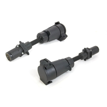 TAG Trailer Adapter - 7 Pin Small Round Plug to 7 Pin Large Round Socket - Brixton 4x4 - Buy Online Now!
